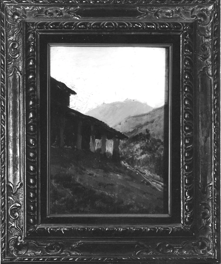 Paesaggio montano - Palazzo Dal Pozzo della Cisterna, Torino